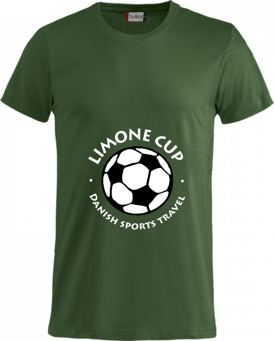 Clique - Limone Cup T-Shirt - Flaskegrøn