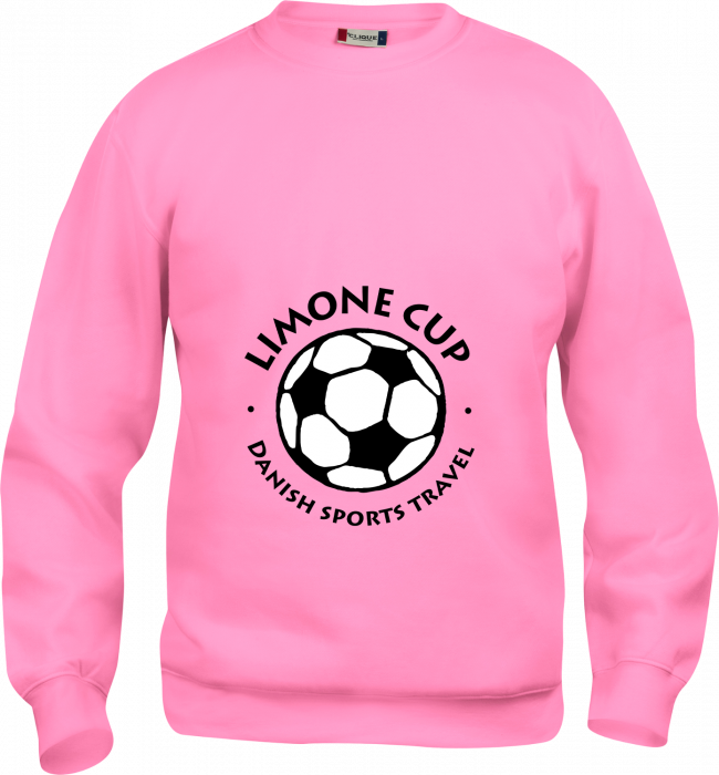 Clique - Cotton Sweatshirt - Bright Pink